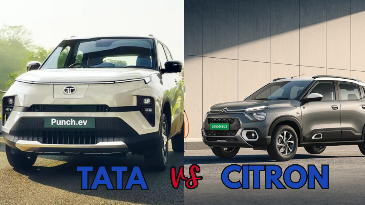 Tata Punch EV vs Citroen eC3 in 2025